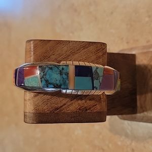 Lynol Yellowhair sterling silver bracelet